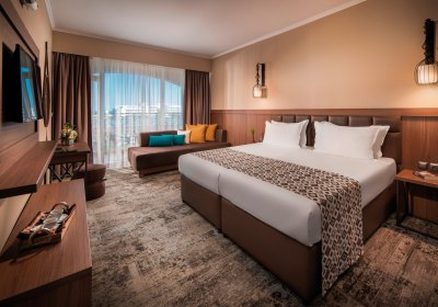 Wohnbeispiel Doppelzimmer Deluxe Meerblick