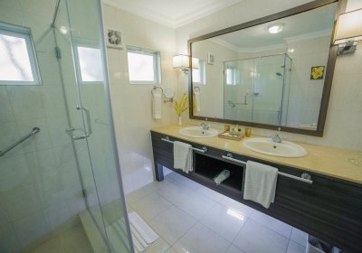 Badezimmer Superior Garden View