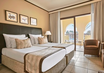 Wohnbeispiel Doppelzimmer Superior Poolblick