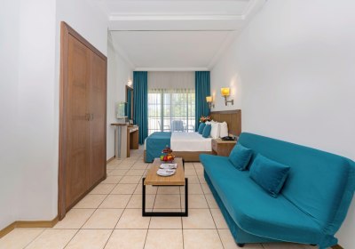 Wohnbeispiel Bungalow Gartenblick