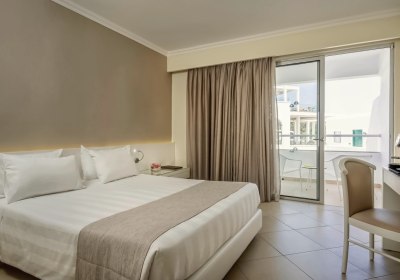 Wohnbeispiel Doppelzimmer Deluxe Gartenblick