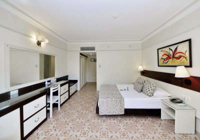 Wohnbeispiel Doppelzimmer Gartenblick