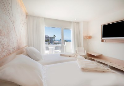 Doppelzimmer seitl. Meerblick