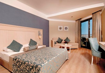 Wohnbeispiel Doppelzimmer seitl. Meerblick