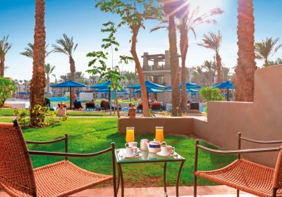 Wohnbeispiel Doppelzimmer Standard Gartenblick