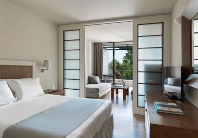 Wohnbeispiel Familienzimmer Gartenblick