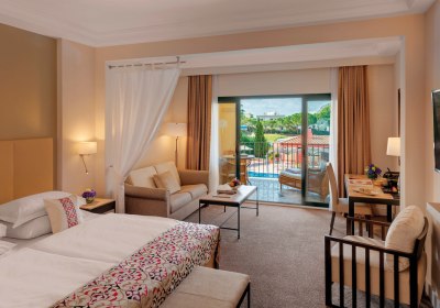 Wohnbeispiel Doppelzimmer Superior Poolblick