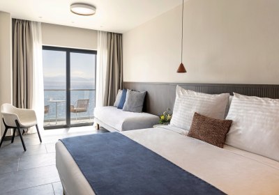 Wohnbeispiel Dreibettzimmer Meerblick