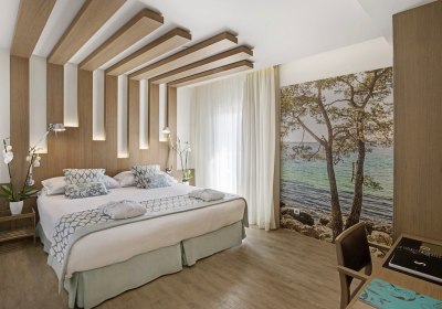 Wohnbeispiel Doppelzimmer Premium seitl. Meerblick