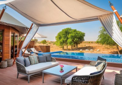 Wohnbeispiel Al Khaimah Tented Pool Villa