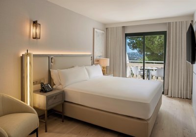 Wohnbeispiel Doppelzimmer Kingsize Bett