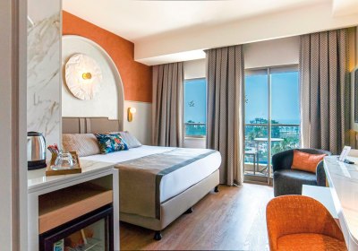 Wohnbeispiel Doppelzimmer seitl. Meerblick