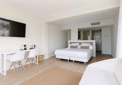 Wohnbeispiel Juniorsuite frontaler Meerblick