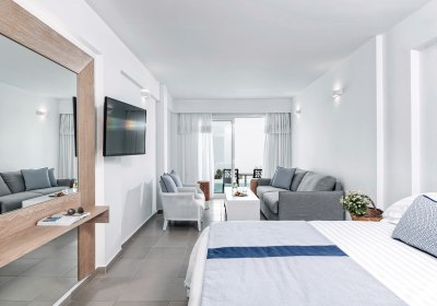 Wohnbeispiel Juniorsuite mit Gemeinschaftspool