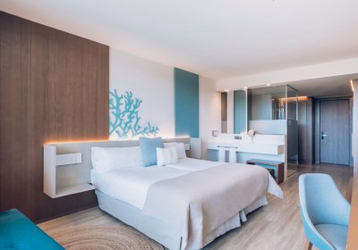 Wohnbeispiel Doppelzimmer Poolblick