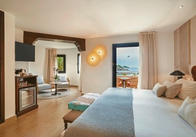 Wohnbeispiel Juniorsuite frontaler Meerblick Preferred Club