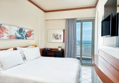Wohnbeispiel Doppelzimmer Superior seitl. Meerblick