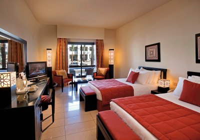 Wohnbeispiel Doppelzimmer Superior Poolblick