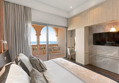 Wohnbeispiel Doppelzimmer Deluxe Meerblick