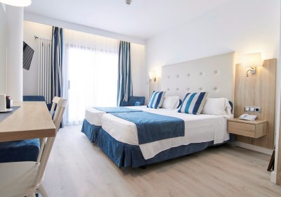 Wohnbeispiel Doppelzimmer Komfort seitl. Meerblick