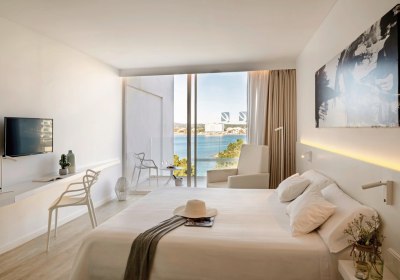 Wohnbeispiel Doppelzimmer Deluxe seitl. Meerblick