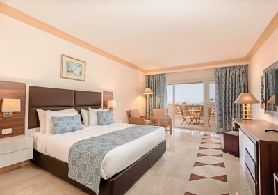 Wohnbeispiel Doppelzimmer Standard seitl. Meerblick