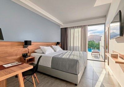 Wohnbeispiel Doppelzimmer Swim Up Gemeinschaftspool