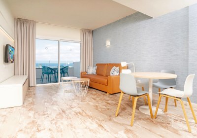 Wohnbeispiel Apt. 1 Schlafzimmer Meerblick