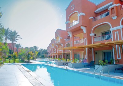 Beispiel Terrasse Doppelzimmer Swim Up Gartenblick