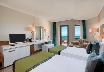 Wohnbeispiel Doppelzimmer Aqua