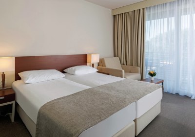 Wohnbeispiel Doppelzimmer mit Schlafsofa