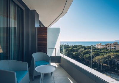 Wohnbeispiel Doppelzimmer seitl. Meerblick