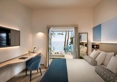 Wohnbeispiel Swim up Zimmer f&uuml;r 2 Meerblick