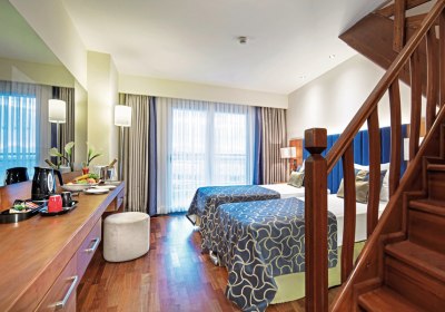 Wohnbeispiel Maisonette seitl. Meerblick