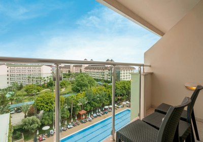 Beispiel Balkon Doppelzimmer Superior seitl. Meerblick