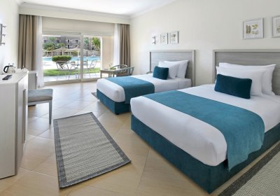 Wohnbeispiel Doppelzimmer Superior Poolblick