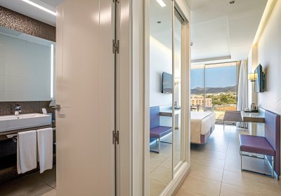 Wohnbeispiel Doppelzimmer Superior seitl. Meerblick