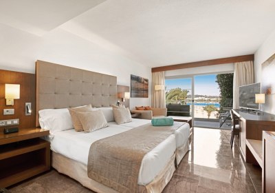 Wohnbeispiel Doppelzimmer Premium seitl. Meerblick