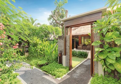 Terrassenbeispiel Deluxe Garden Villa