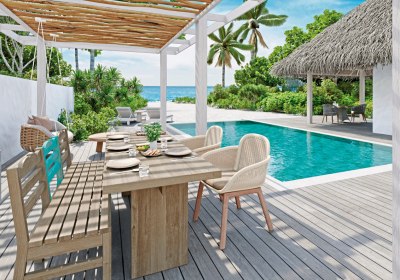 Deluxe Beach Villa with Pool