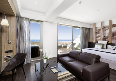 Wohnbeispiel Juniorsuite Meerblick Whirlpool