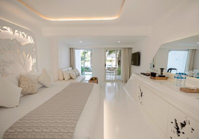 Wohnbeispiel Doppelzimmer Gypster Gartenblick