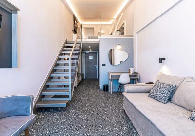 Wohnbeispiel Familienzimmer Gartenblick