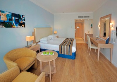 Wohnbeispiel Doppelzimmer Deluxe seitl. Meerblick