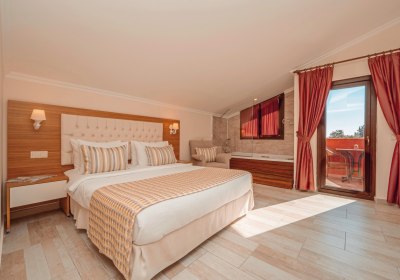 Wohnbeispiel Doppelzimmer mit Jacuzzi