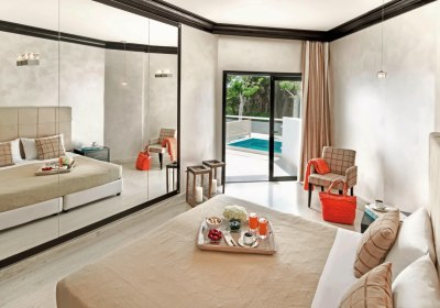 Doppelzimmer Privatpool