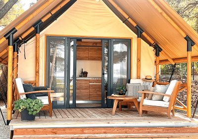 Wohnbeispiel Glamping-Zelt 