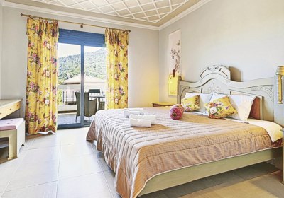 Wohnbeispiel Doppelzimmer Gartenblick