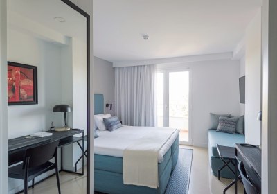 Wohnbeispiel Doppelzimmer Superior seitl. Meerblick