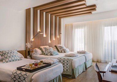 Wohnbeispiel Doppelzimmer Gartenblick